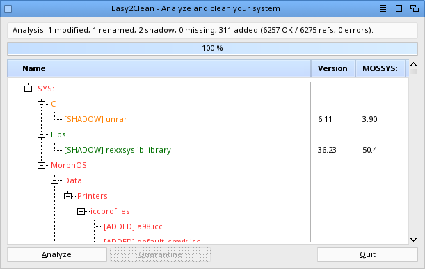 Easy2Clean - System Integrity Checker