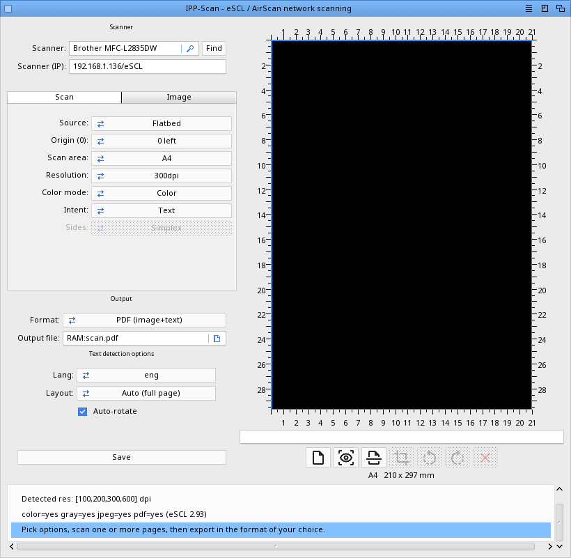 IPP-Scan - Driverless eSCL/AirScan scanning